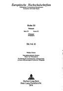 Front cover of Das pathosophische Denken Viktor von Weizsäckers by Walther Dreher