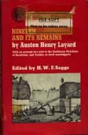 Front cover of Nineveh and its remains by Austen Henry Layard