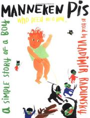 Cover of Manneken Pis by Vladimir Radunsky