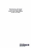 Front cover of The financial advantage of multinational firms during tight credit periods in host countries by Donald G. Macaluso