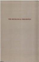 Cover of The mechanical philosophy by Marie Boas Hall