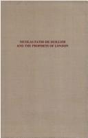 Front cover of Nicolas Fatio de Duillier and the Prophets of London by Charles Domson