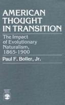 Cover of American thought in transition by Paul F. Boller
