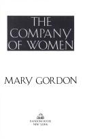 Front cover of The company of women by Gordon, Mary