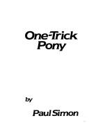Cover of One-trick pony by Simon, Paul