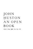 Cover of An open book by Huston, John