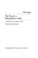 Front cover of Kirche, gehalten in der Wahrheit? by Hans Küng