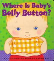 Cover of Where is baby's belly button? by Karen Katz