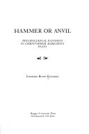 Cover of Hammer or anvil by Constance B. Kuriyama