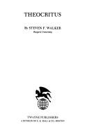 Cover of Theocritus by Walker, Steven F.
