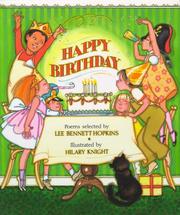 Front cover of Happy Birthday by Lee B. Hopkins