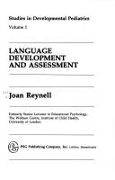 Cover of Language development and assessment by Joan Reynell