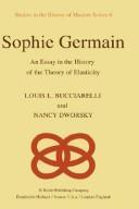 Front cover of Sophie Germain by Louis L. Bucciarelli