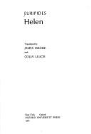 Cover of Helen by Euripides