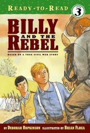 Front cover of Billy and the Rebel by Deborah Hopkinson