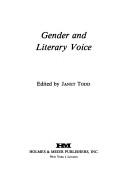 Front cover of Gender and literary voice by Janet M. Todd