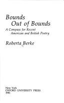 Front cover of Bounds out of bounds by Roberta Elzey Berke