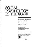 Cover of Social psychology in the 80s by Lawrence S. Wrightsman
