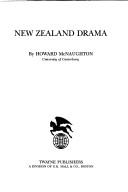 Front cover of New Zealand drama by Howard Douglas McNaughton