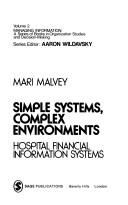 Cover of Simple systems, complex environments by Mari Malvey