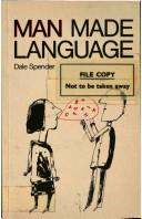 Cover of Man made language by Dale Spender