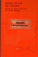 Cover of Essays in law and society by Zenon Bankowski
