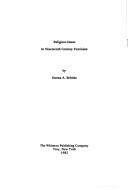Front cover of Religious issues in nineteenth century feminism by Donna A. Behnke