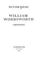 Cover of William Wordsworth by Hunter Davies