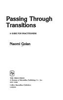 Cover of Passing through transitions by Naomi Golan