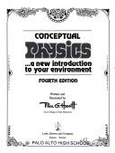 Front cover of Conceptual physics... a new introduction to your environment by Paul G. Hewitt