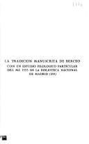 Front cover of La tradición manuscrita de Berceo by Claudio García Turza