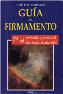 Front cover of Guía del firmamento by José Luis Comellas