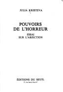 Cover of Pouvoirs de l'horreur by Julia Kristeva em português