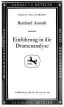 Cover of Einführung in die Dramenanalyse by Bernhard Asmuth