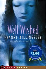 Cover of Well Wished/Fantasy (Books That Cast a Spell! Fantasy Favorites) by Franny Billingsley