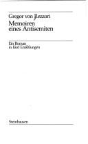 Cover of Memoiren eines Antisemiten by Gregor von Rezzori