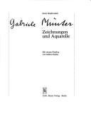 Cover of Gabriele Münter by Gabriele Münter