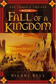 Front cover of Fall of a kingdom by Hilari Bell
