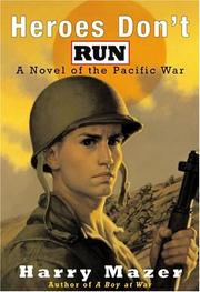 Cover of Heroes Don't Run by Harry Mazer
