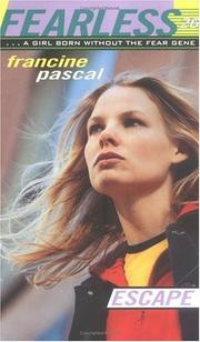 Cover of Escape by Francine Pascal