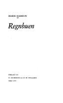 Cover of Regnbuen by Marie Hamsun