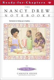 Front cover of Recipe for trouble by Carolyn Keene