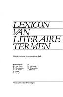 Front cover of Lexicon van literaire termen by Hendrik van Gorp