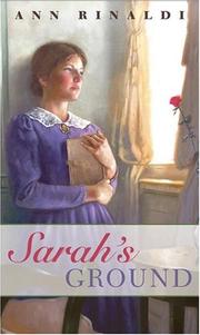 Cover of Sarah's ground by Ann Rinaldi