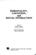 Front cover of Personality, cognition, and social interaction by Nancy Cantor