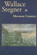 Cover of Mormon country by Wallace Stegner