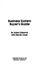 Front cover of Business system buyer's guide by Adam Osborne