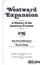 Cover of Westward expansion by Ray Allen Billington