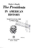 Cover of Presidents in American history by Charles Austin Beard