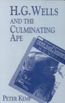 Front cover of H.G. Wells and the culminating ape by Peter Kemp